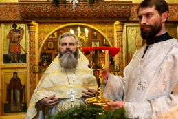 Празднование Рождества Христова в храме святого равноапостольного князя Владимира при МПКУ им. М.А. Шолохова