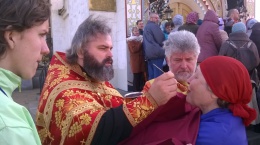 Поклонная гора. Божественная литургия. Парад кадетов. 06.05.15