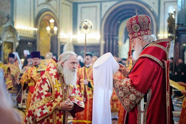 Наместник Донской обители архиепископ Каширский Феогност возведен в сан митрополита
