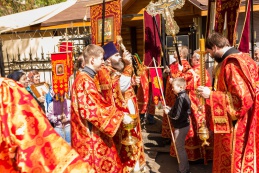 Малый престольный праздник в храме св. равноап. кн. Владимира при МсККК им.М.А. Шолохова 08.05.15