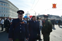 Казаки ВКО ЦКВ приняли участие в праздничном митинге-концерте "Мы вместе"