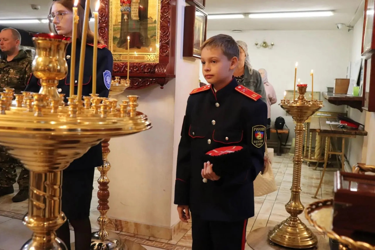 В Богородском городском округе Московской области открыли два новых казачьих класса