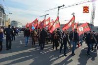 Казаки ВКО ЦКВ приняли участие в праздничном митинге-концерте "Мы вместе"