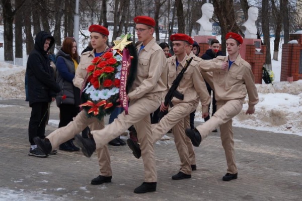 Калужские юнармейцы побывали в гостях у людиновских соратников