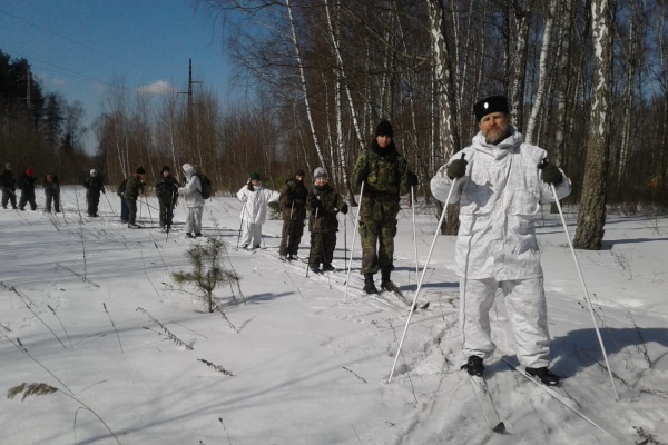 Лыжный поход в  Домодедово