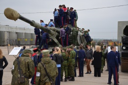Юные казаки-кадеты посетили Кантемировску...
