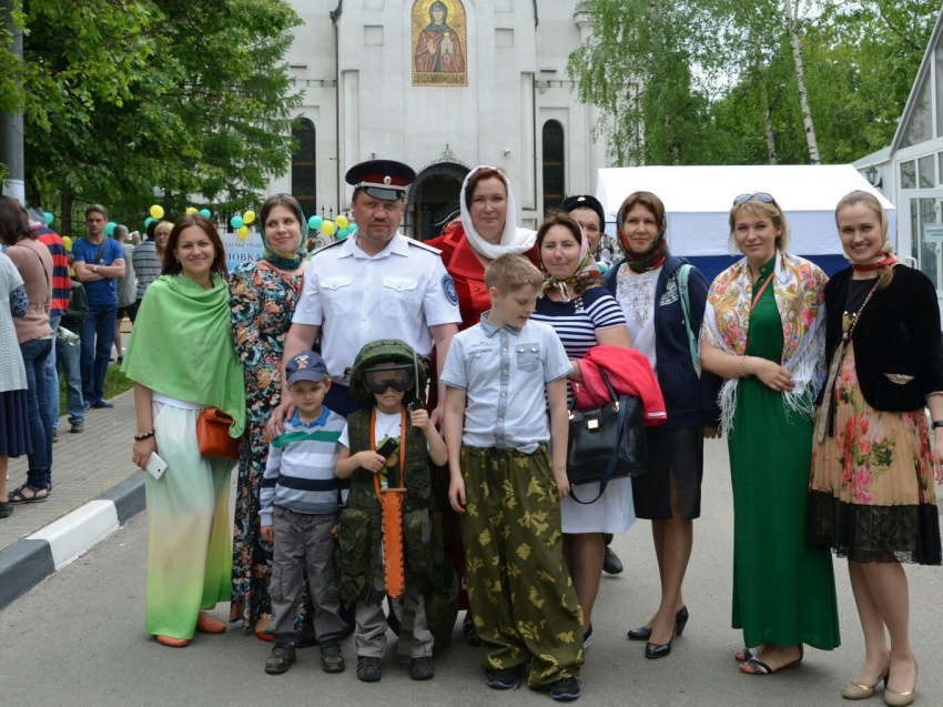 Открытие сквера у храма Открытие сквера у храма