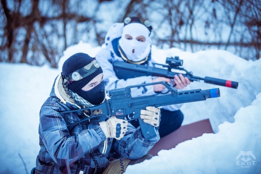 Военно-тактическая игра “Ледяной поход”