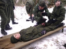 Кадеты – доваторцы побывали в гостях у казаков Волжского казачьего войска