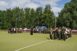 Военно-спортивные сборы с казачьей молодежью КАЗАЧЬЯ ЗАСТАВА 2019
