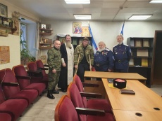 Казаки Отдельского казачьего общества Московской области ВКО ЦКВ приняли участие в панихиде по жертвам геноцида казачества
