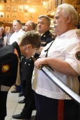 Верстание в казаки кадетов Московского президентского кадетского училища им. М.А. Шолохова войск Национальной Гвардии Российской Федерации
