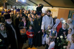 Малый престольный праздник в честь апостола и евангелиста Марка в храме св. равноап. кн. Владимира при МПКУ им. М.А. Шолохова