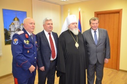 Атаман ВКО ЦКВ Иван Кузьмич Миронов посетил новое представительство Волжского казачьего войска