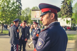 Дежурство казачьего патруля на майские праздники. 01.05.15-09.05.15