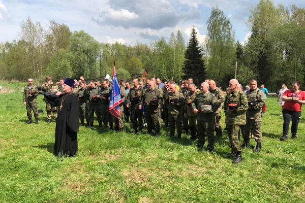 В Истринском СКО прошёл круг казаков, на территории полевого лагеря