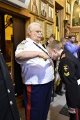 Верстание в казаки кадетов Московского президентского кадетского училища им. М.А. Шолохова войск Национальной Гвардии Российской Федерации
