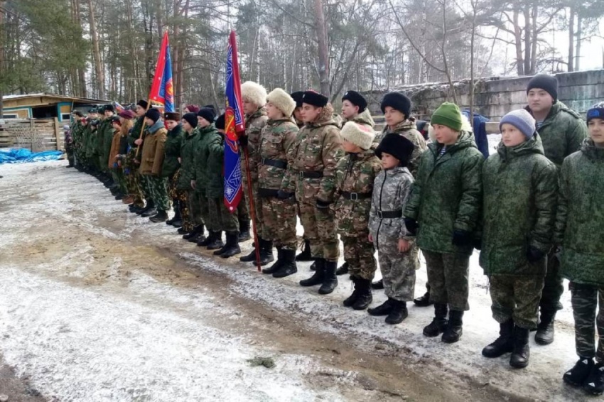 Первые зимние военно-полевые сборы  казаков и православной молодежи