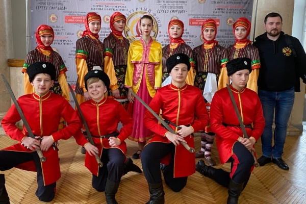 Юные казаки-танцоры из Домодедова успешно выступили на хореографическом конкурсе