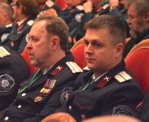 Казаки ВКО ЦКВ на Большом круге российского казачества. Фотореплика