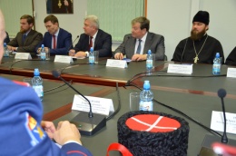 Атаман ВКО ЦКВ Иван Кузьмич Миронов посетил новое представительство Волжского казачьего войска