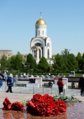 Поклонная гора. Божественная литургия. Парад кадетов. 06.05.15