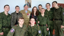 Первый выпуск казачат-доваторцев