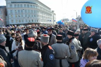 Казаки ВКО ЦКВ приняли участие в праздничном митинге-концерте "Мы вместе"