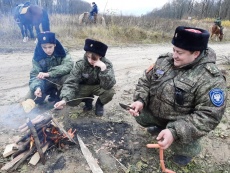 Калужские казаки поддерживают общественный порядок в Национальном парке – экология парка, «черные копатели» и работа с молодежью