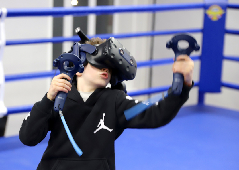 Высокие технологии в спорте для казачат с применением VR