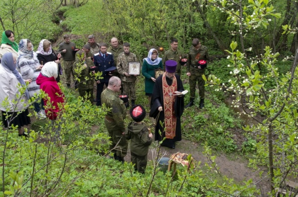 Казаки Дмитровского хуторского общества помогут благоустроить родник в деревне Нестерово Рогачевского благочиния