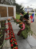 Казаки Центрального казачьего войска отдали дань памяти павшим воинам