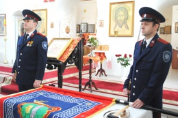 Церемония освящения знамени прошла в Калуге