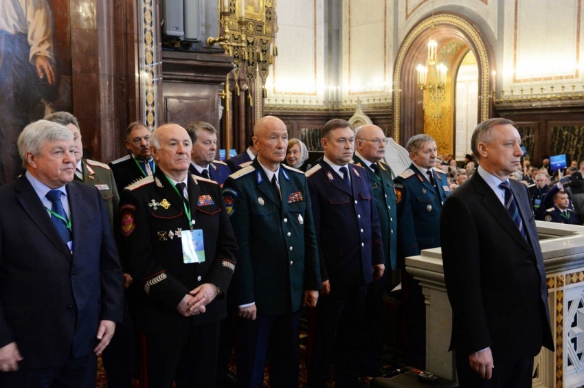 Казаки ВКО ЦКВ на Большом круге российского казачества. Фотореплика Казаки ВКО ЦКВ на Большом круге российского казачества. Фотореплика