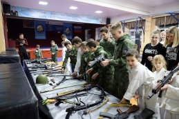 Казачата Тамбовского ОКО ВКО ЦКВ провели день в армии