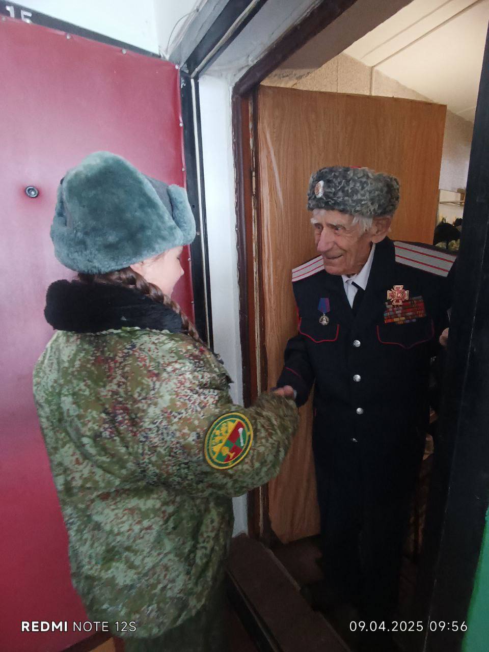Нашему казаку-ветерану - 101 год!