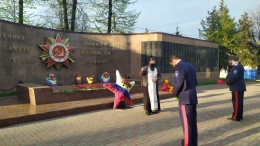 Казаки Центрального казачьего войска отдали дань памяти павшим воинам