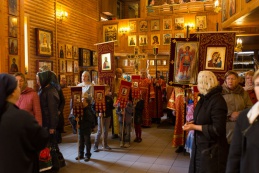 Малый престольный праздник в храме св. равноап. кн. Владимира при МсККК им.М.А. Шолохова 08.05.15