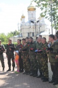 Казаки станичного общества Рузского округа совершили 50-километровый пеший марш-бросок в память о погибших в Великой Отечественной войне