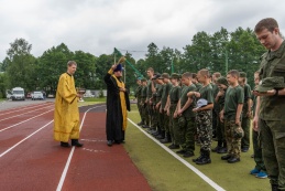 Военно-спортивные сборы с казачьей молодежью КАЗАЧЬЯ ЗАСТАВА 2019