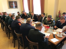 В Музее Великой Отечественной войны на Поклонной горе прошел очный этап Всероссийского смотра-конкурса на звание «Лучший казачий кадетский корпус», 11 мая 2017 г.