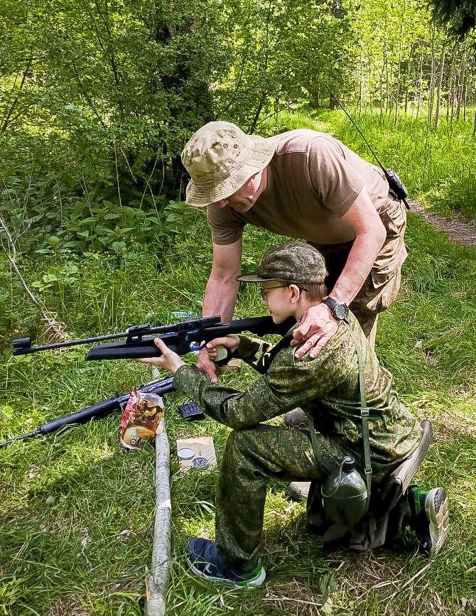 Полевой выход для казачат