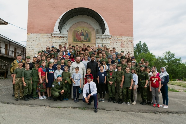 Военно-спортивные сборы с казачьей молодежью КАЗАЧЬЯ ЗАСТАВА 2019