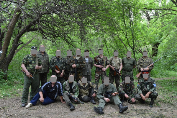 Воронежские казаки охраняют границу