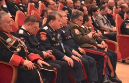 Казаки ВКО ЦКВ на Большом круге российского казачества. Фотореплика