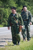 Казаки станичного общества Рузского округа совершили 50-километровый пеший марш-бросок в память о погибших в Великой Отечественной войне