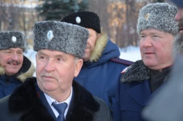 В Свято-Троицкой Сергиевой лавре прошло выездное заседание совета атаманов Центрального казачьего войска
