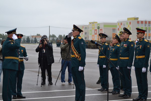 На юбилее танкистов