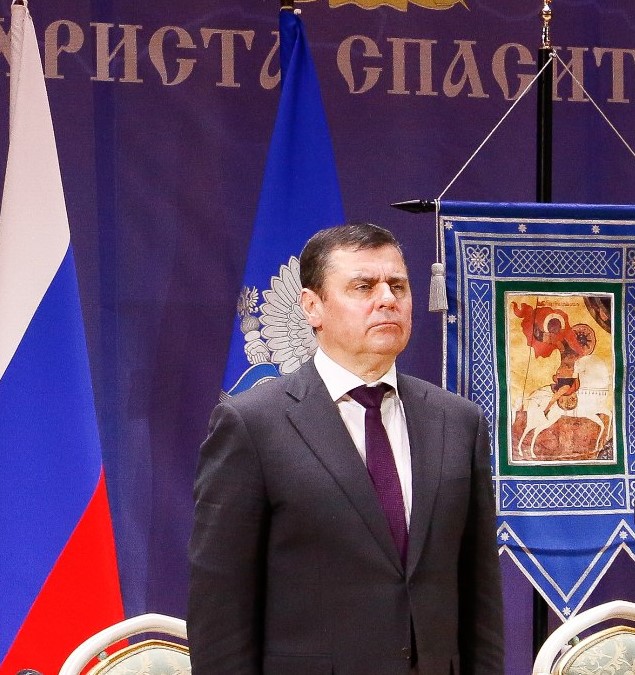Поздравление председателю Совета при Президенте по делам казачества, помощнику Президента РФ Дмитрию Юрьевичу Миронову