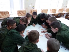 Кадеты – доваторцы побывали в гостях у казаков Волжского казачьего войска